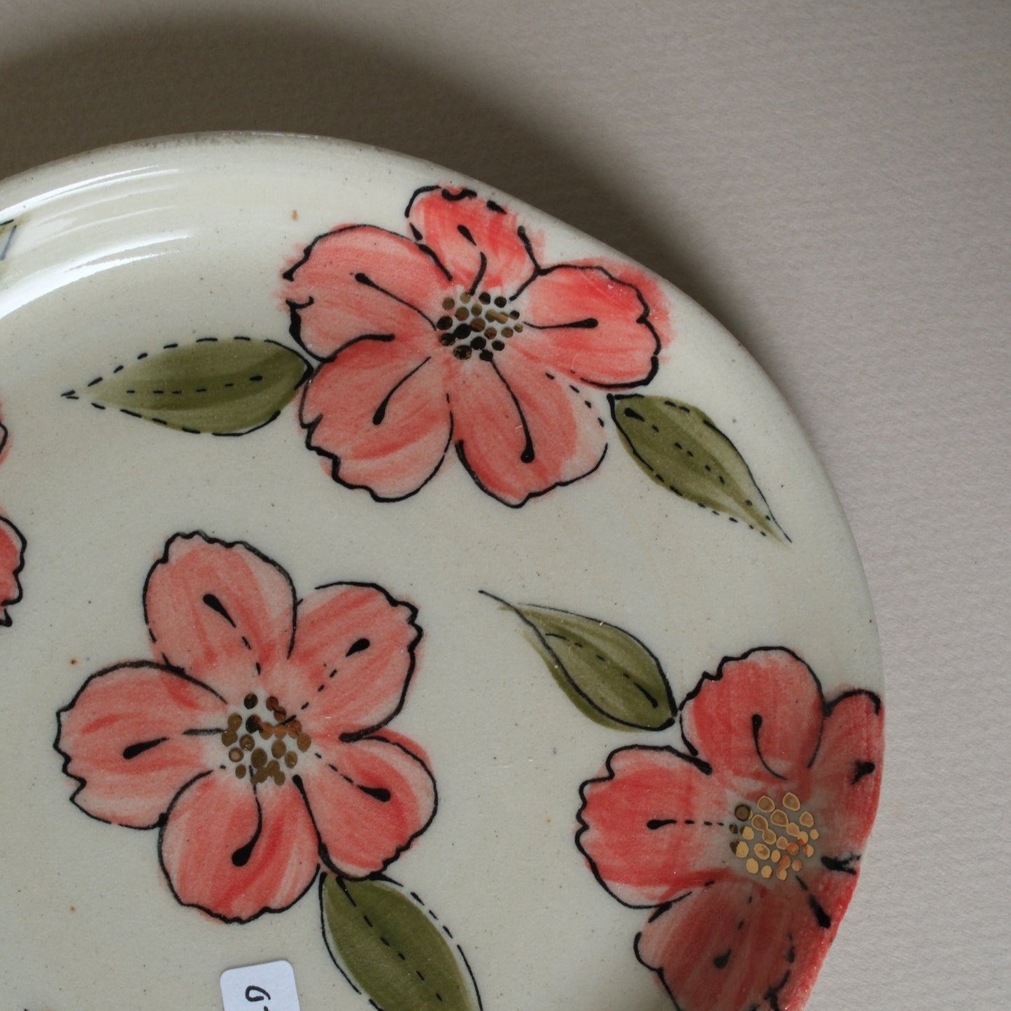 Red Flax Flower | Spoon Rest