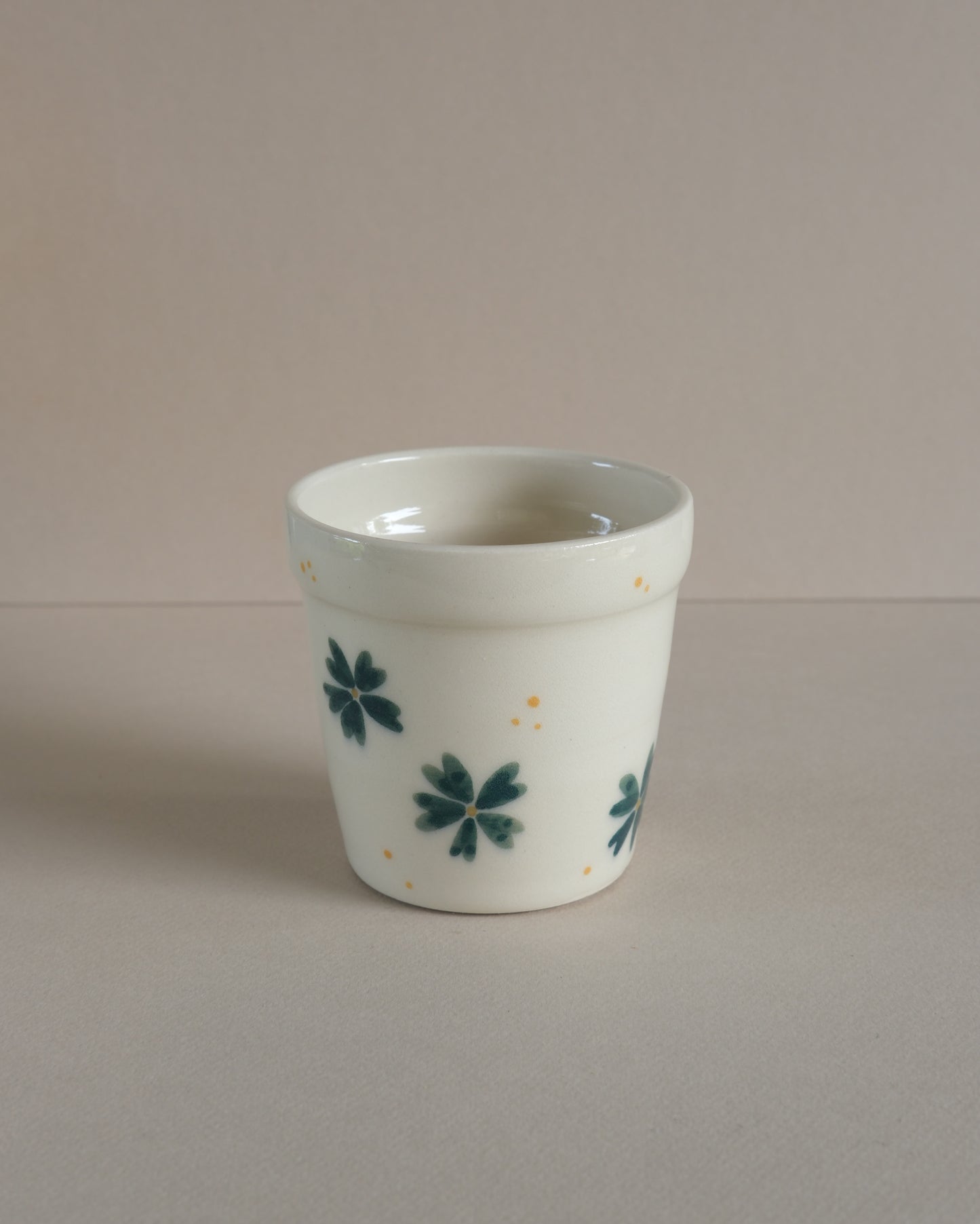 Teal Tea Flowers | Planter