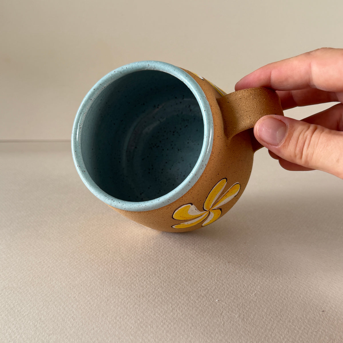 Yellow Plumeria | 14oz Mug