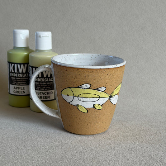 Fish Mug | Lime Green