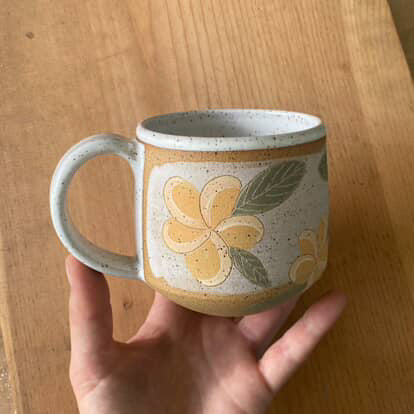 Plumeria Mug | 10oz