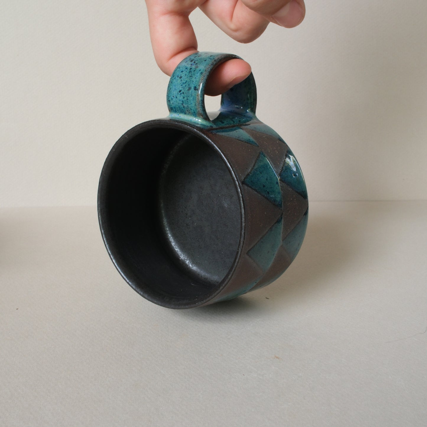 Teal Triangle | 10oz