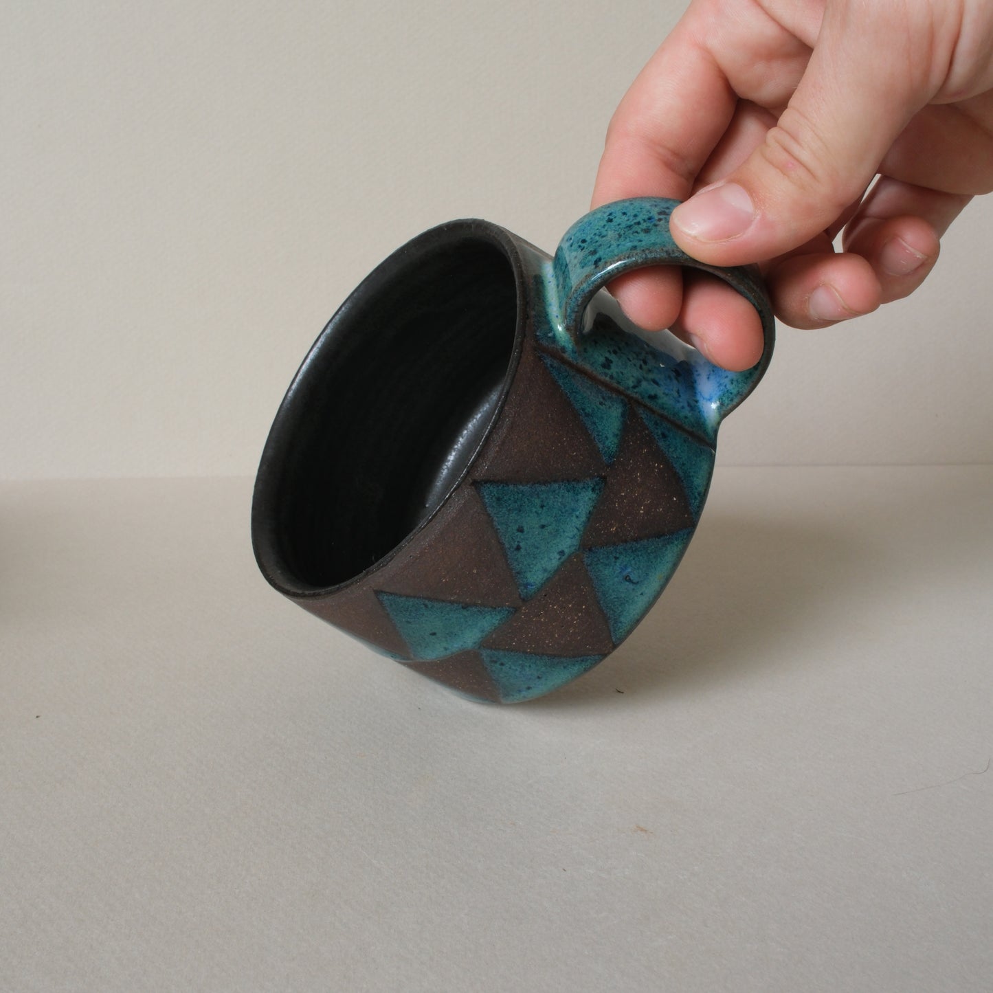 Teal Triangle | 10oz