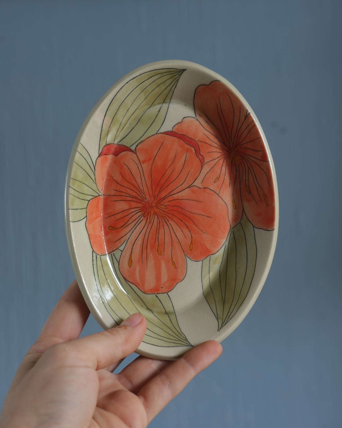 Melastoma | Oval Tray