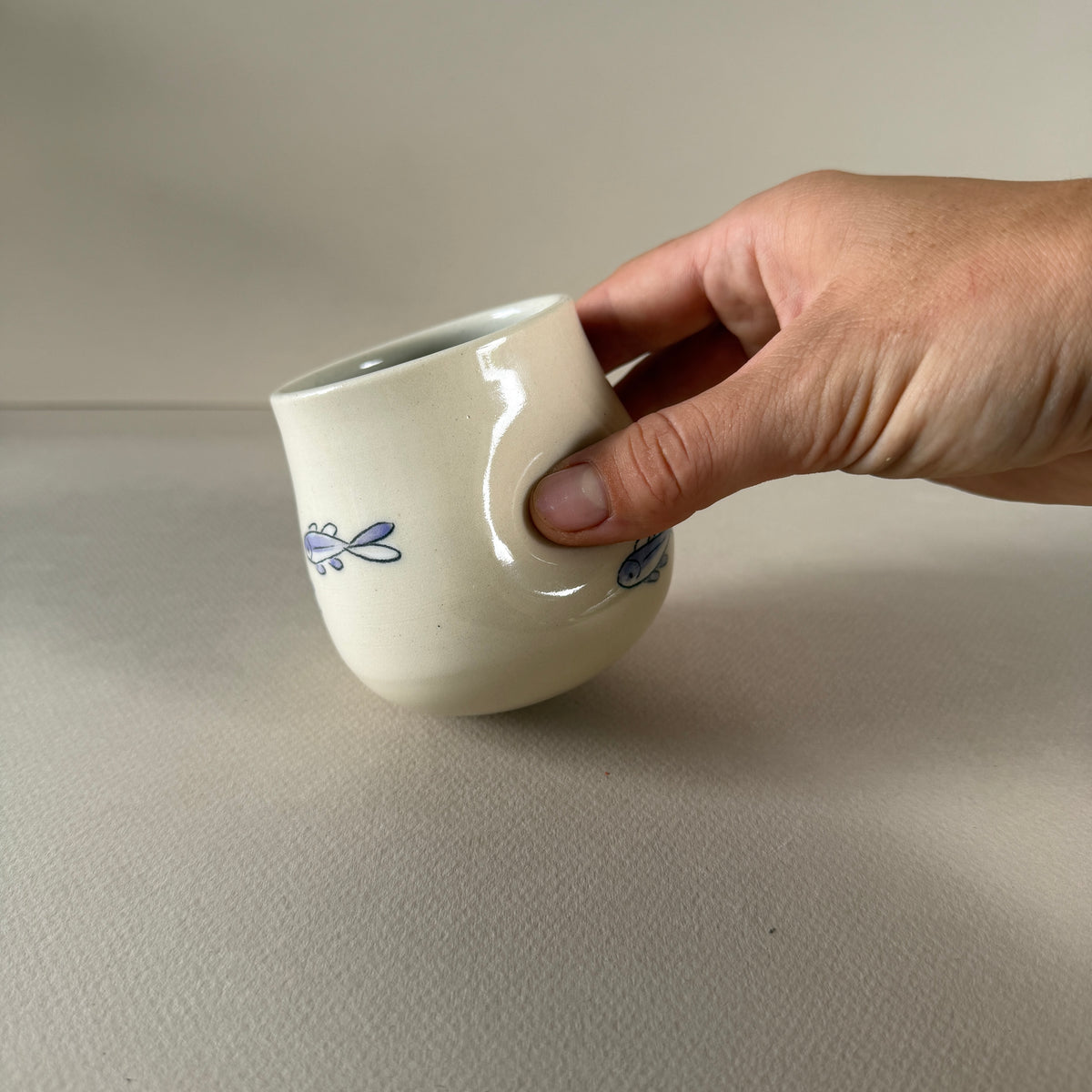 Purple Fish | Pinch Cup