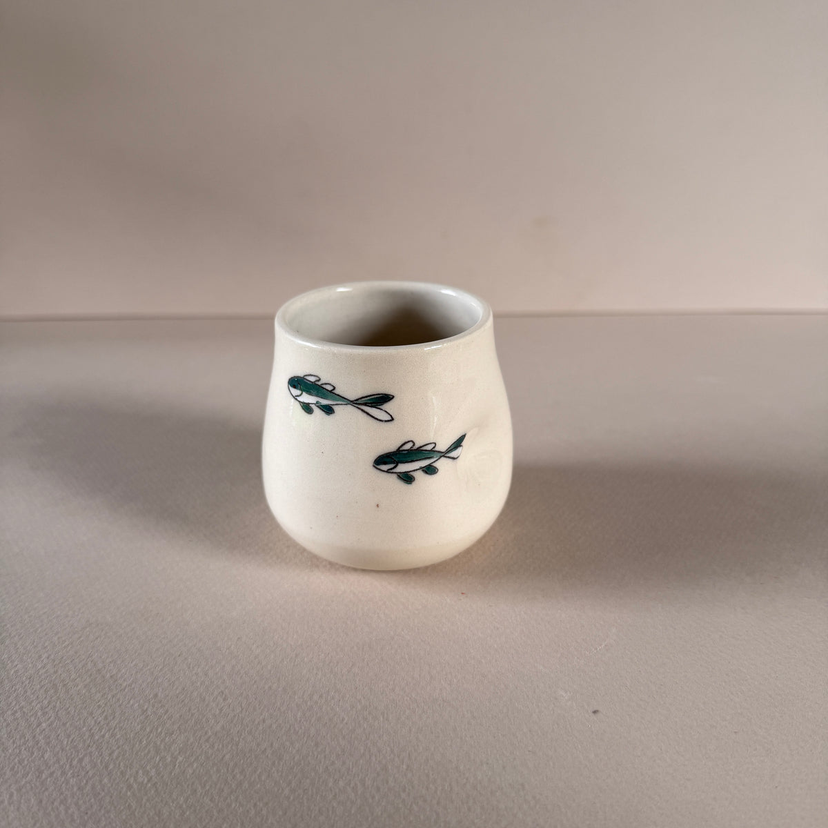 Teal Fish | Pinch Cup