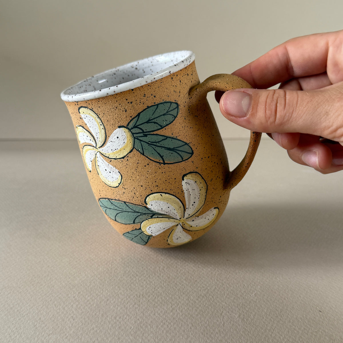 Yellow Plumeria | 12oz Mug