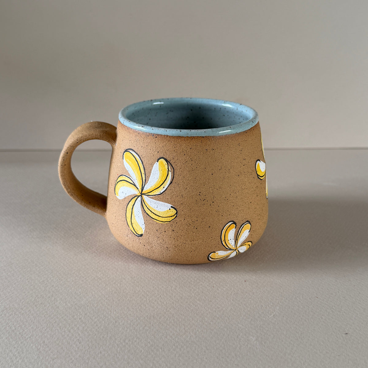 Yellow Plumeria | 14oz Mug