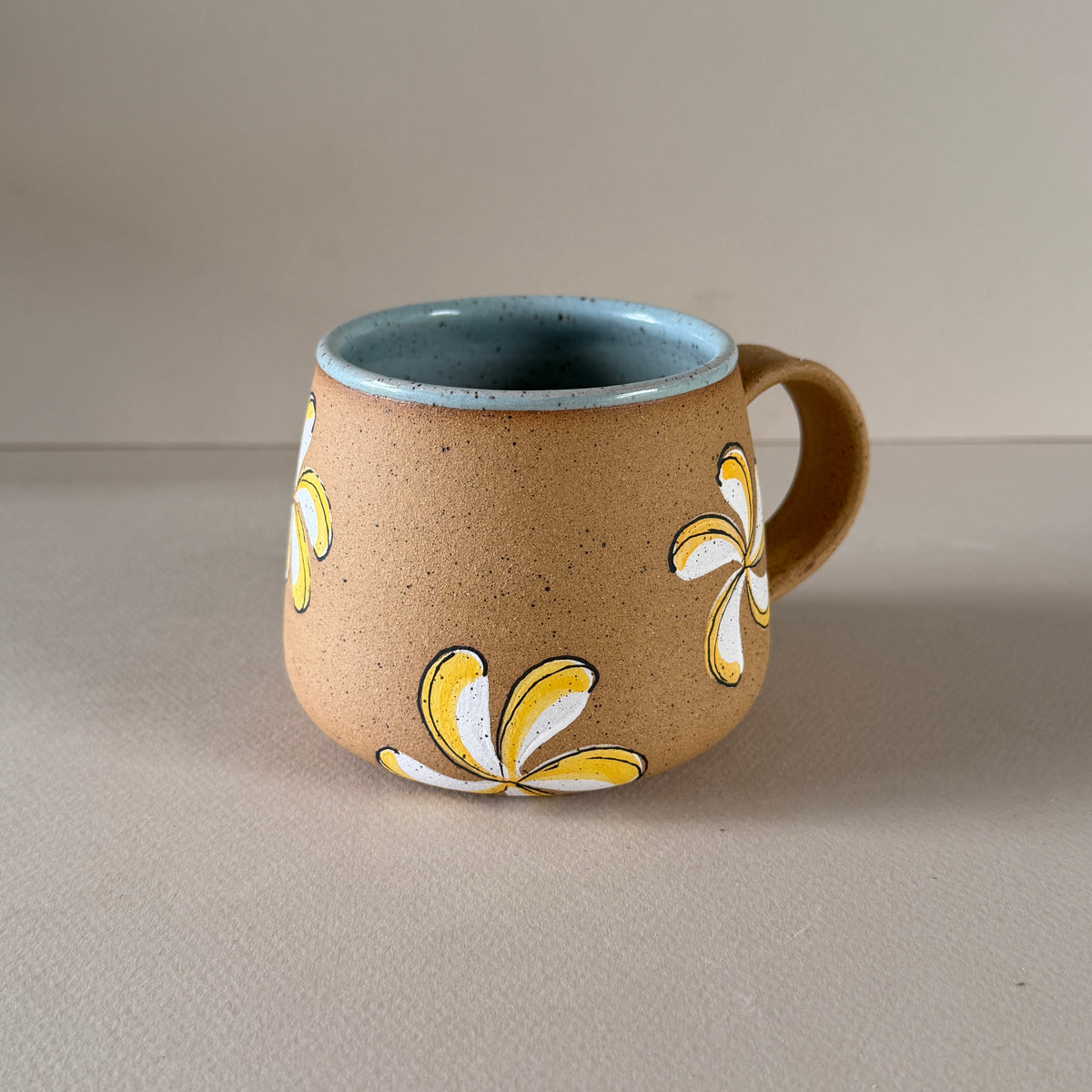 Yellow Plumeria | 14oz Mug