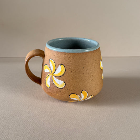 Yellow Plumeria | 14oz Mug