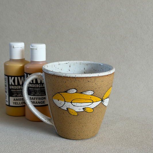 Fish Mug | Yellow