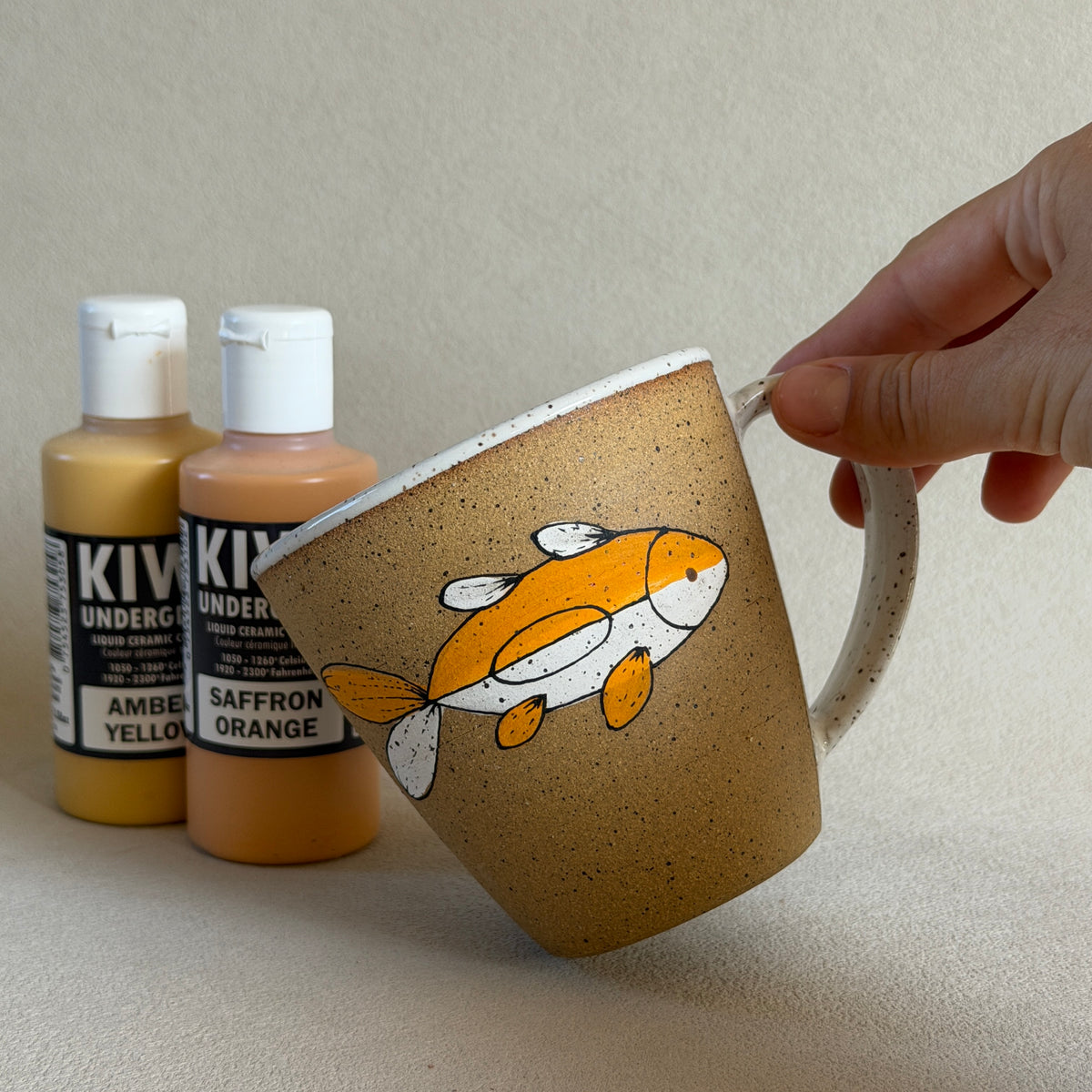 Fish Mug | Yellow