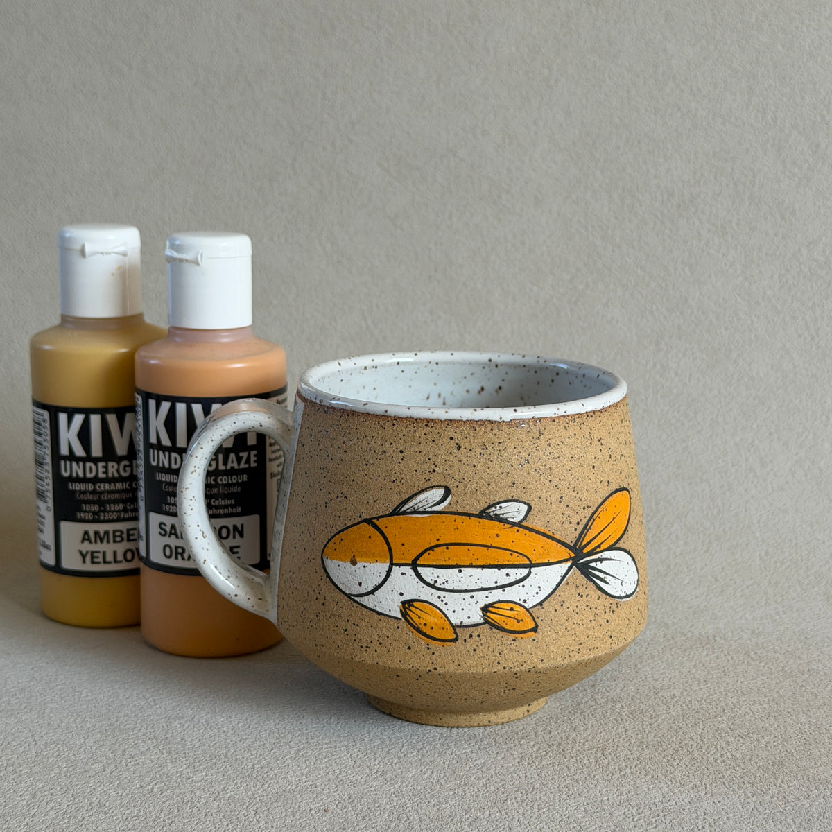 Fish Mug | Yellow