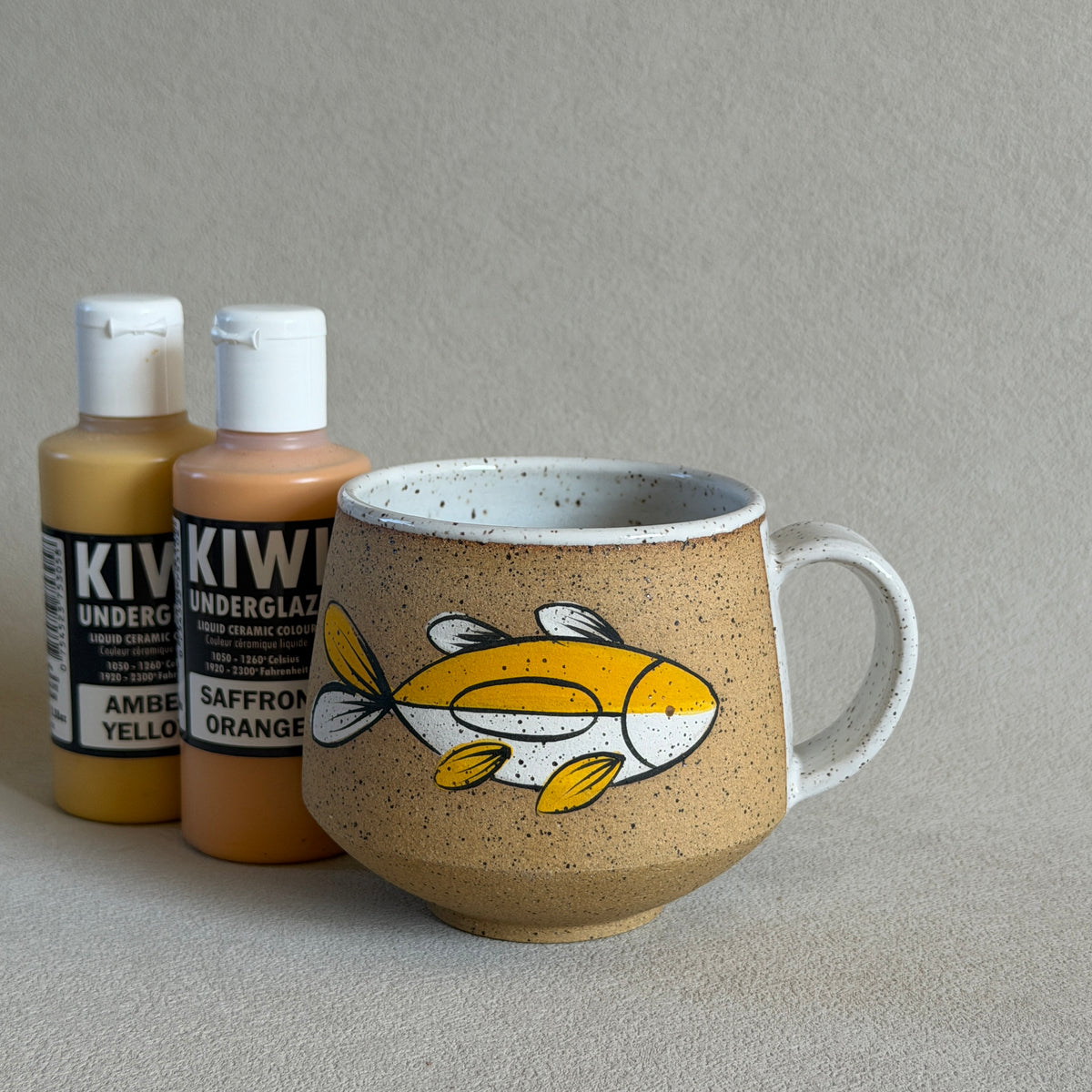 Fish Mug | Yellow