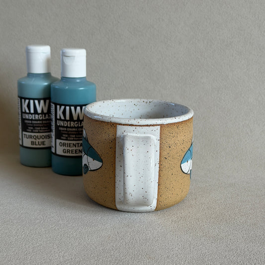 Fish Mug | Turquoise