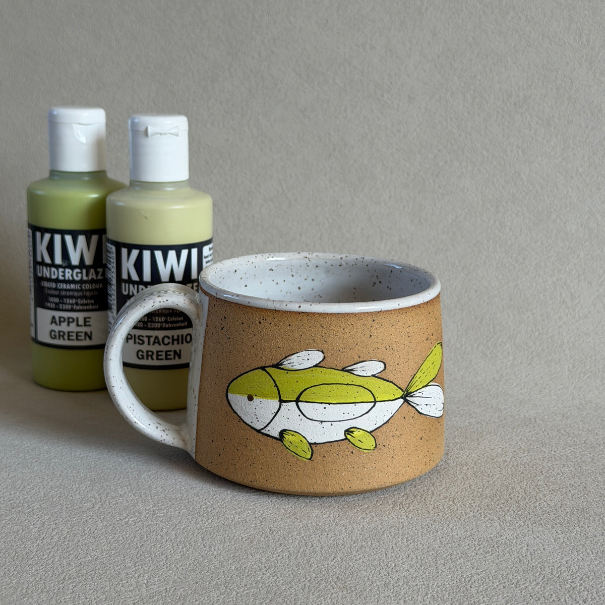 Fish Mug | Lime Green