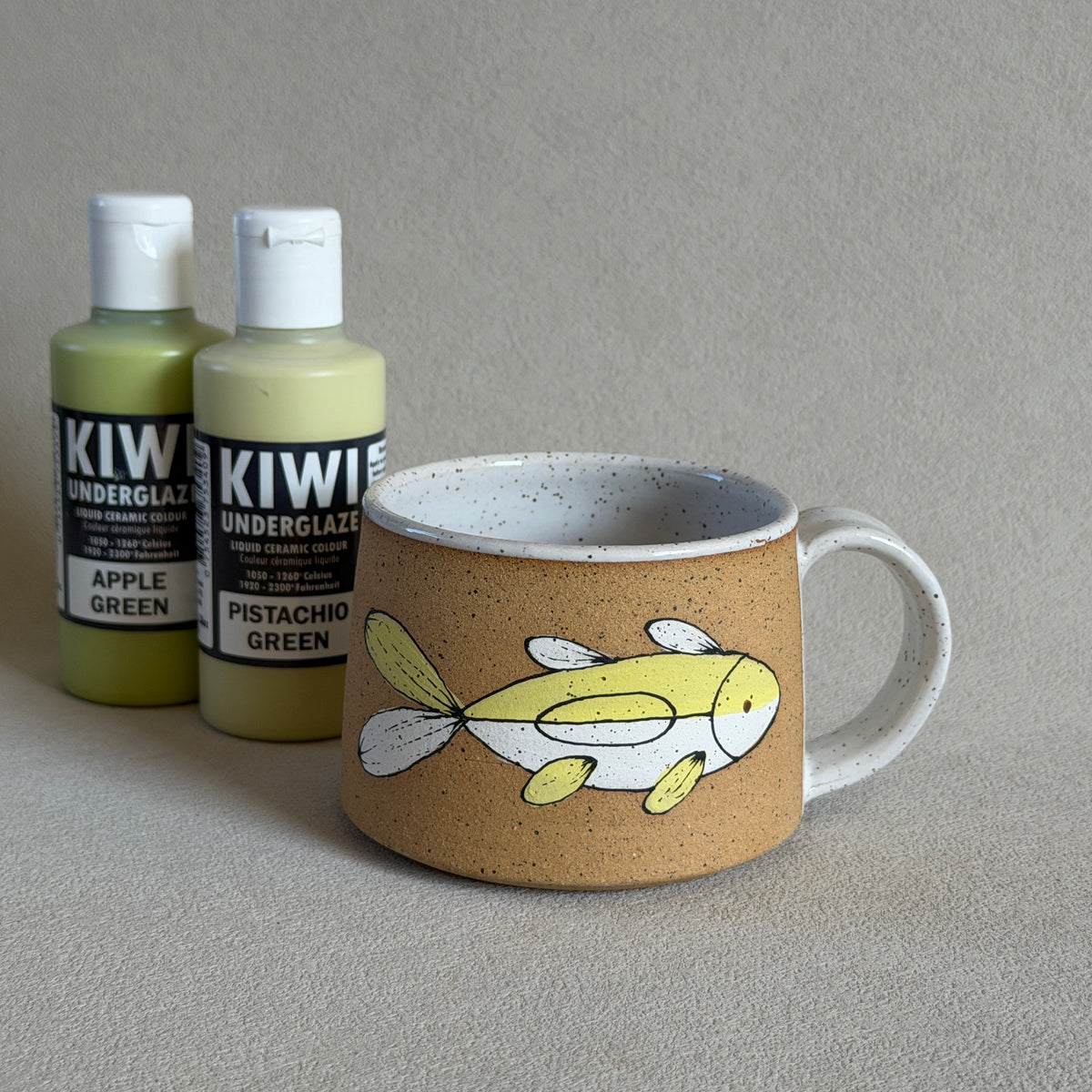 Fish Mug | Lime Green