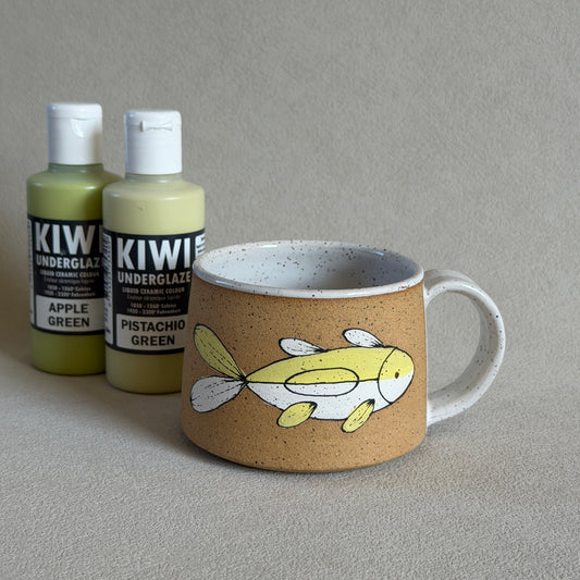 Fish Mug | Lime Green