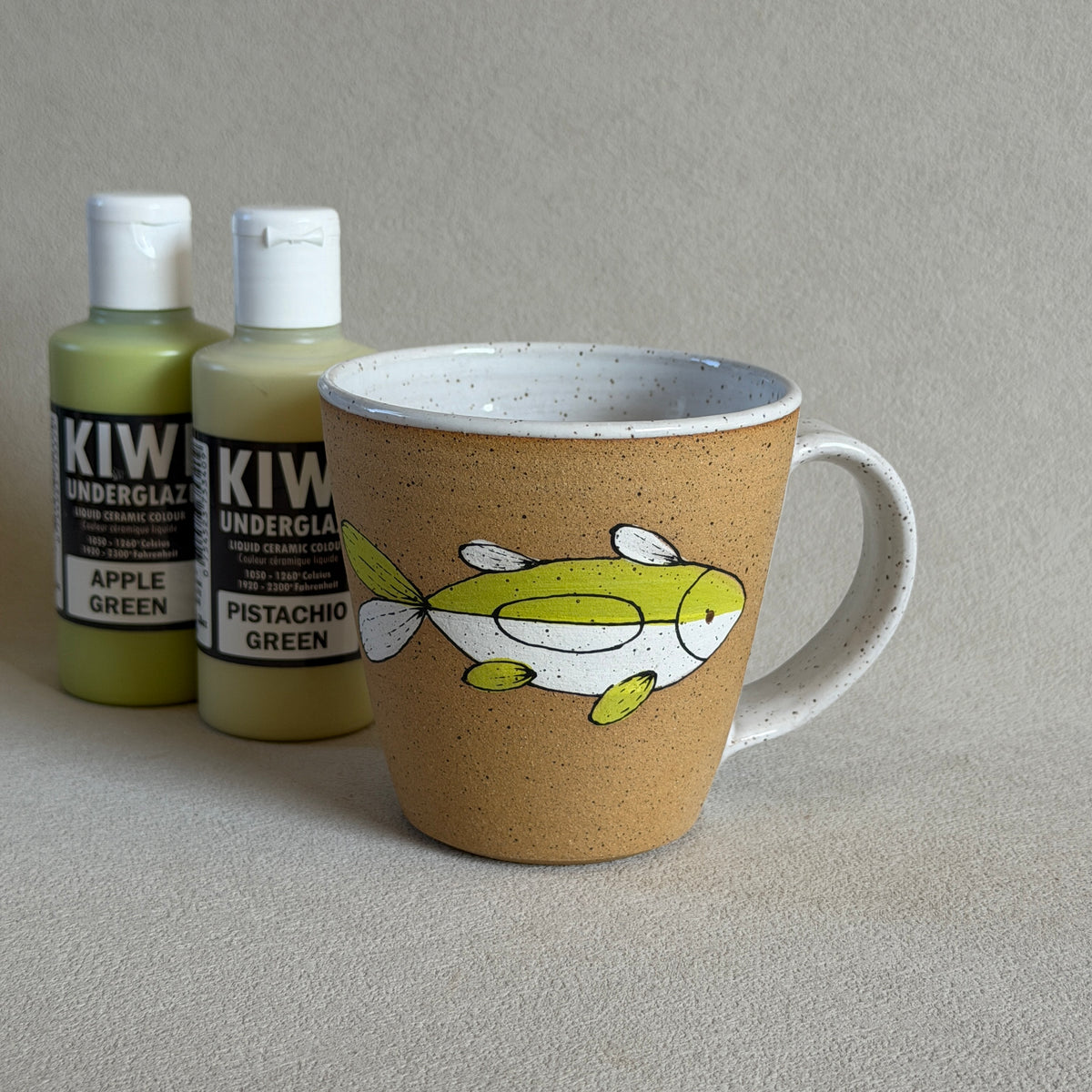Fish Mug | Lime Green
